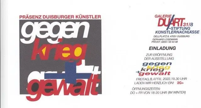 Galerie DU/ART Groupshow1 2022