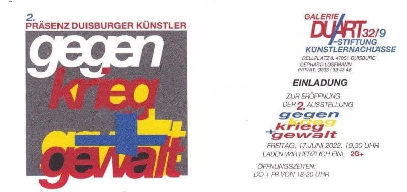 Galerie DU/ART Groupshow Teil2 2022