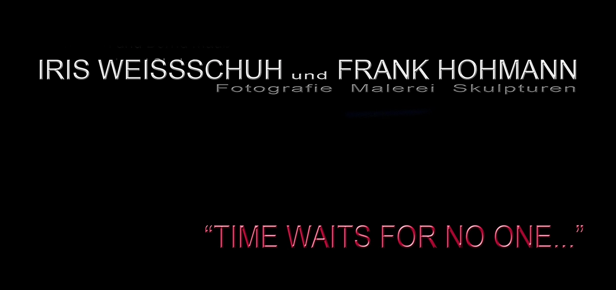 Kunstraum Notkirche Ausstellung Time waits for no one EinladungVS 2015