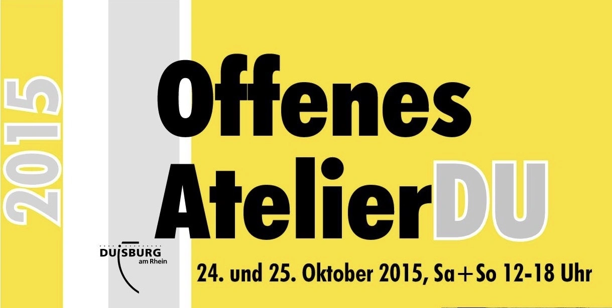 Offene Ateliers Duisburg Einladung 2015