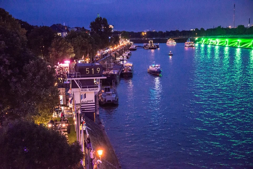 Hafenfest Duisburg-Ruhrort, offenes Atelier Weissschuh 2014