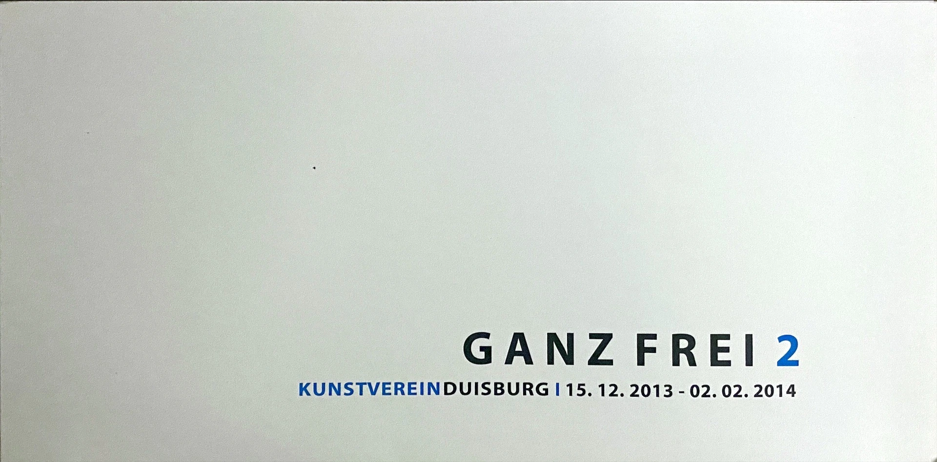 Kunstverein Duisburg Mitgliederausstellung 2013